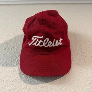 Titleist Golf Hat - Red (Adjustable)
